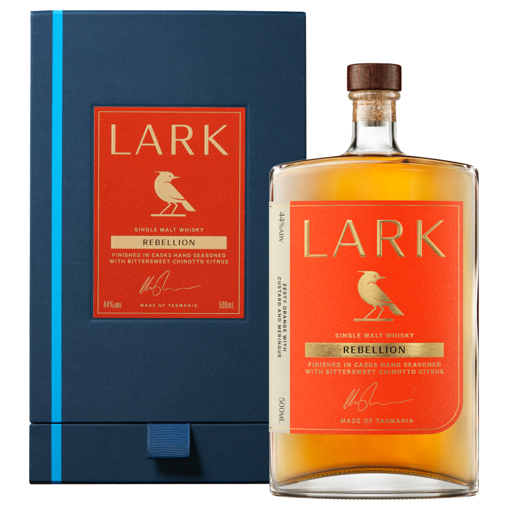 Lark Distillery Rebellion Single Malt Australian Whisky 500ml