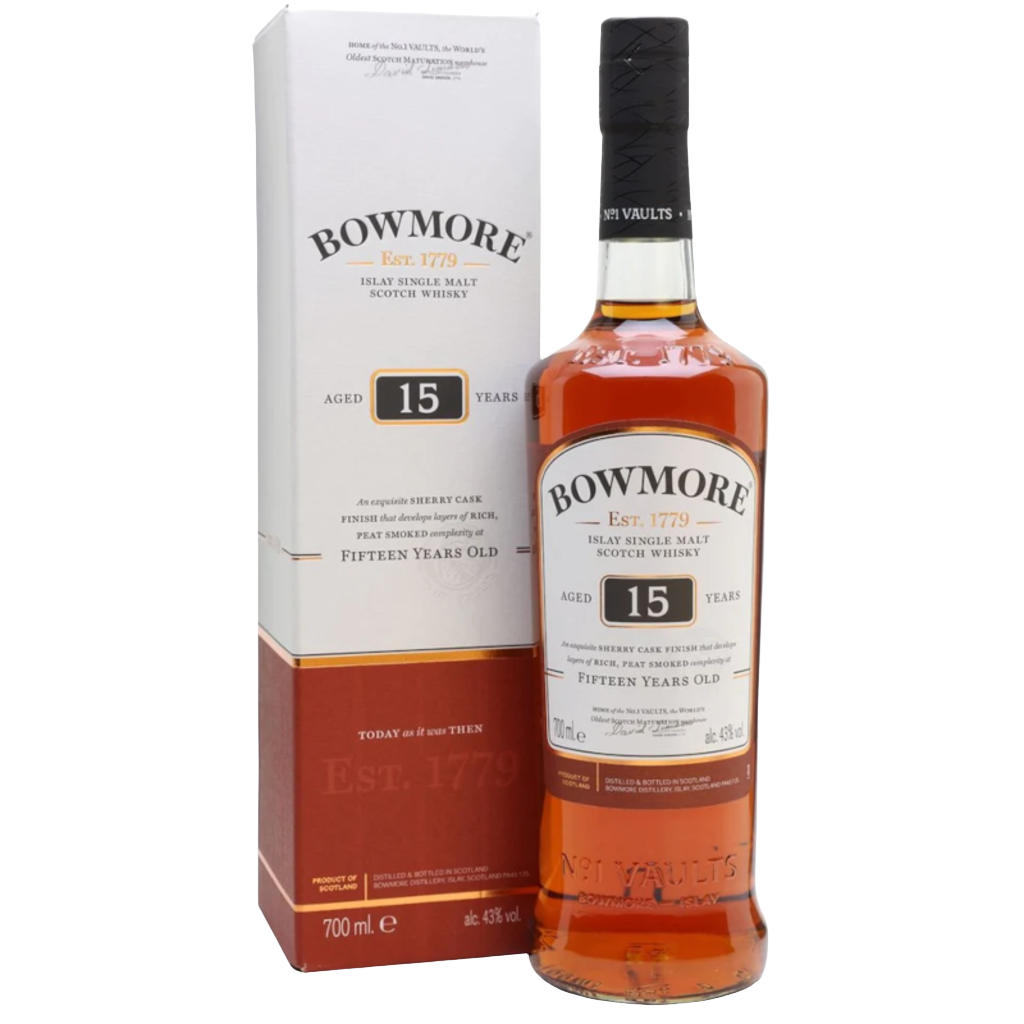 Bowmore Single Malt Scotch Whisky 15 Y/O 700ml