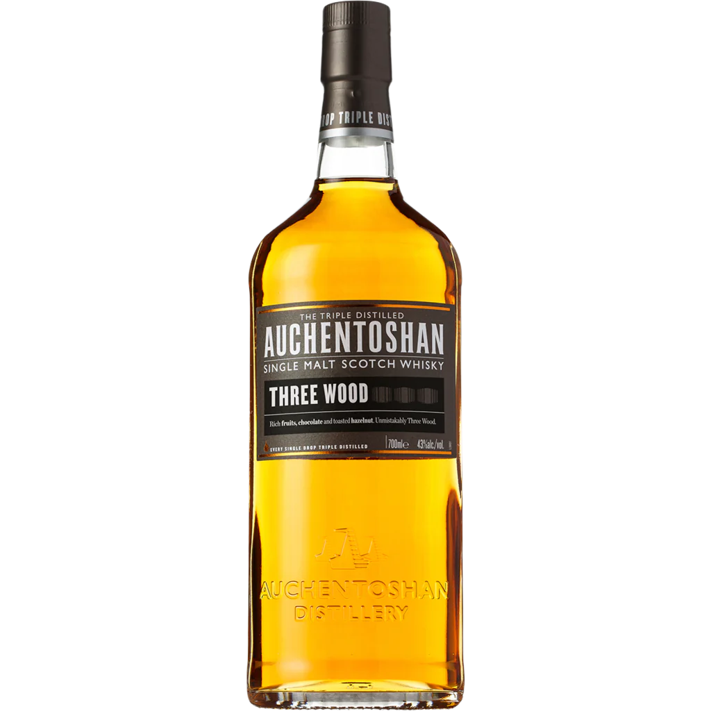 Auchentoshan Three Wood Single Malt Scotch Whisky 700mL