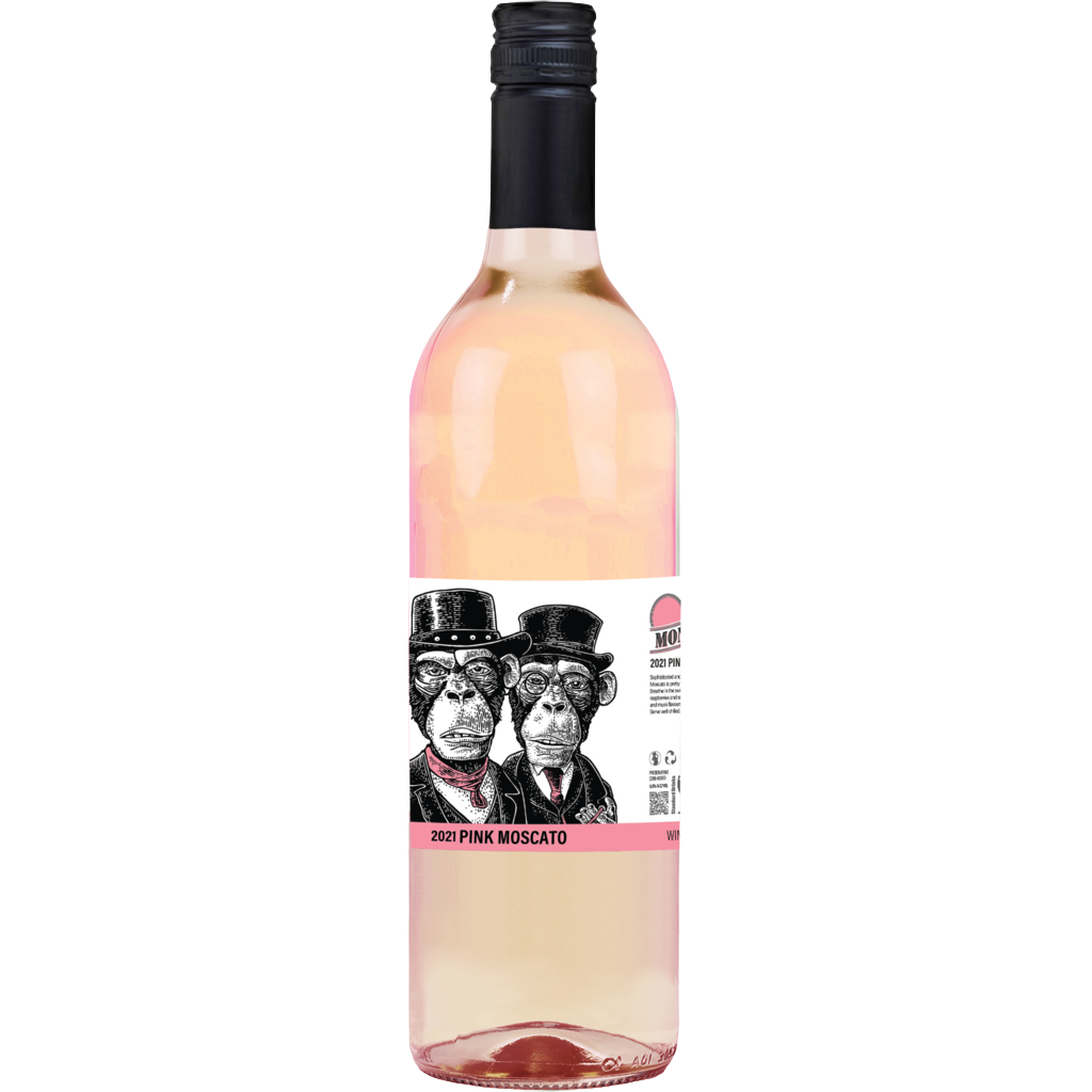 2 Monkeys Pink Moscato