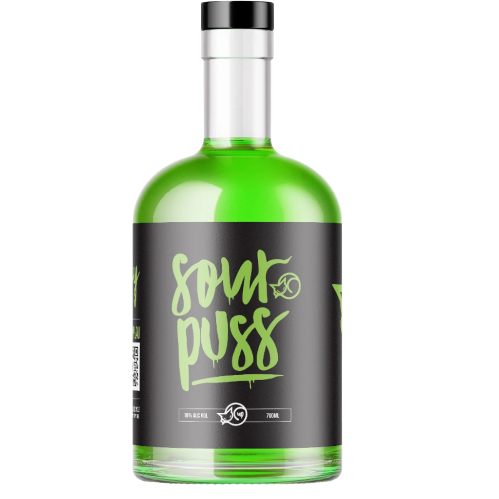 Sour Puss Apple Liqueur 700ml