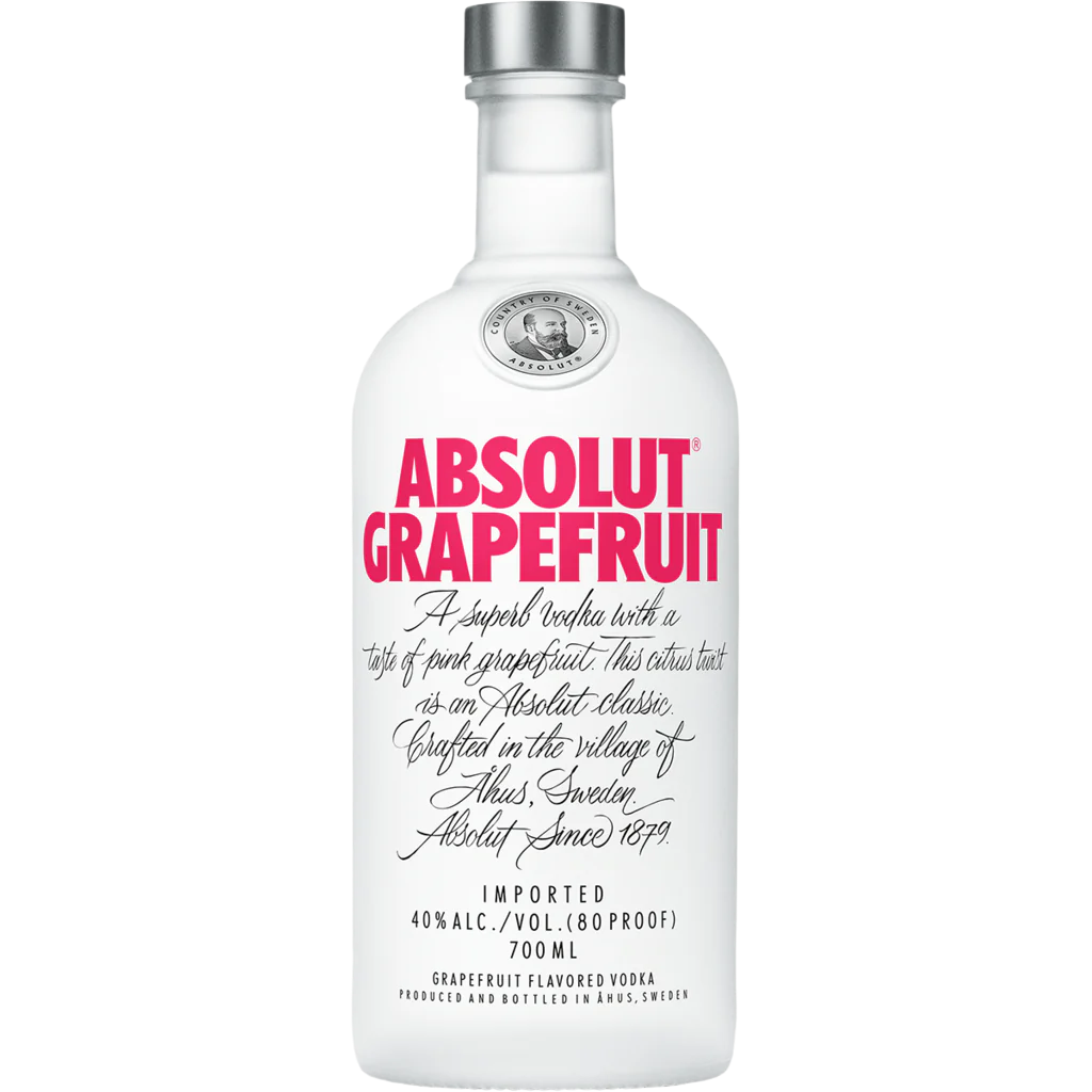 Absolut Grapefruit Vodka 700mL