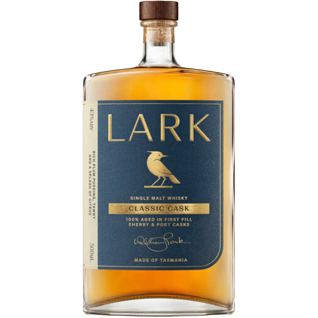 Lark Distillery Classic Cask Single Malt Australian Whisky 500ml