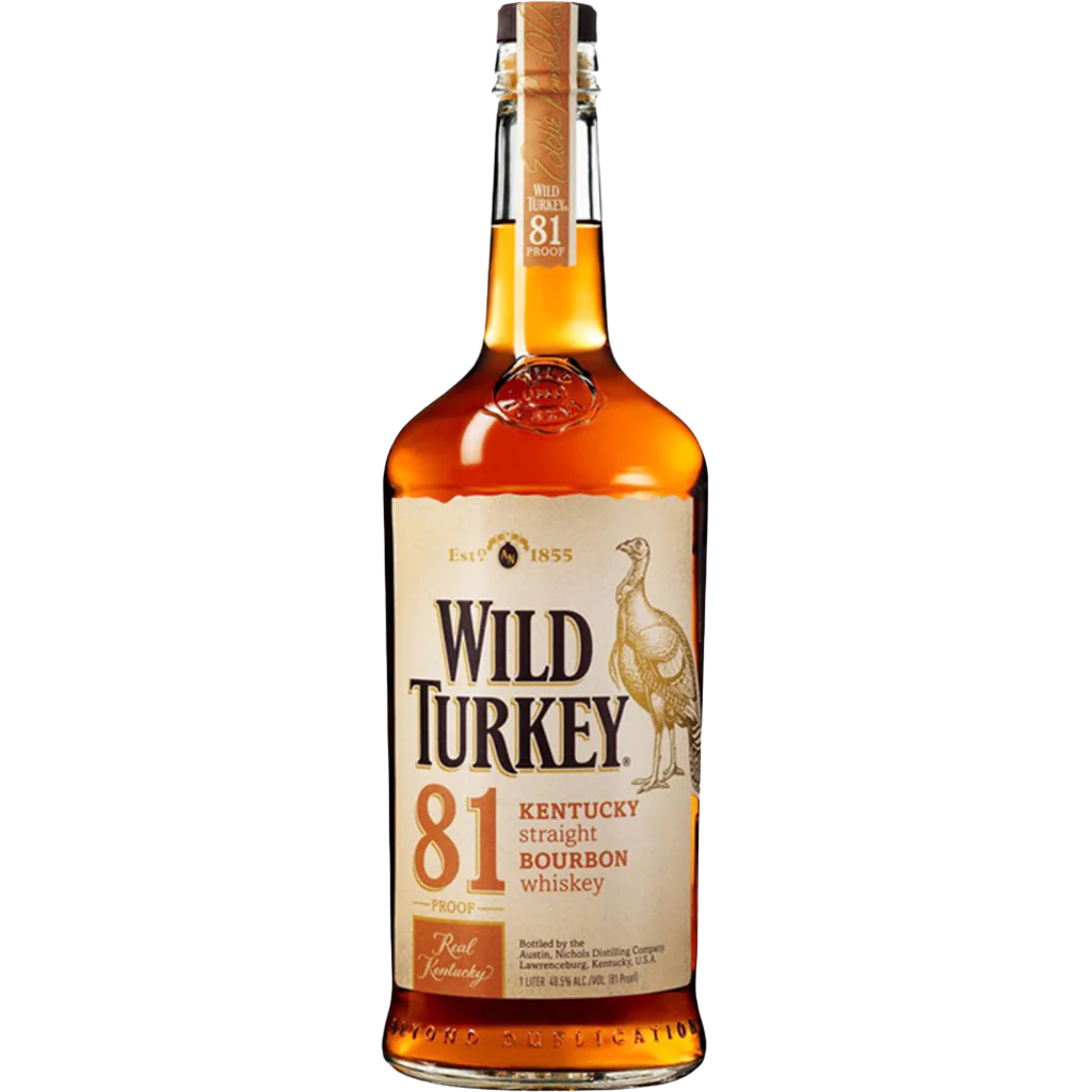 Wild Turkey Kentucky Straight Bourbon Whiskey 81 Proof 700mL