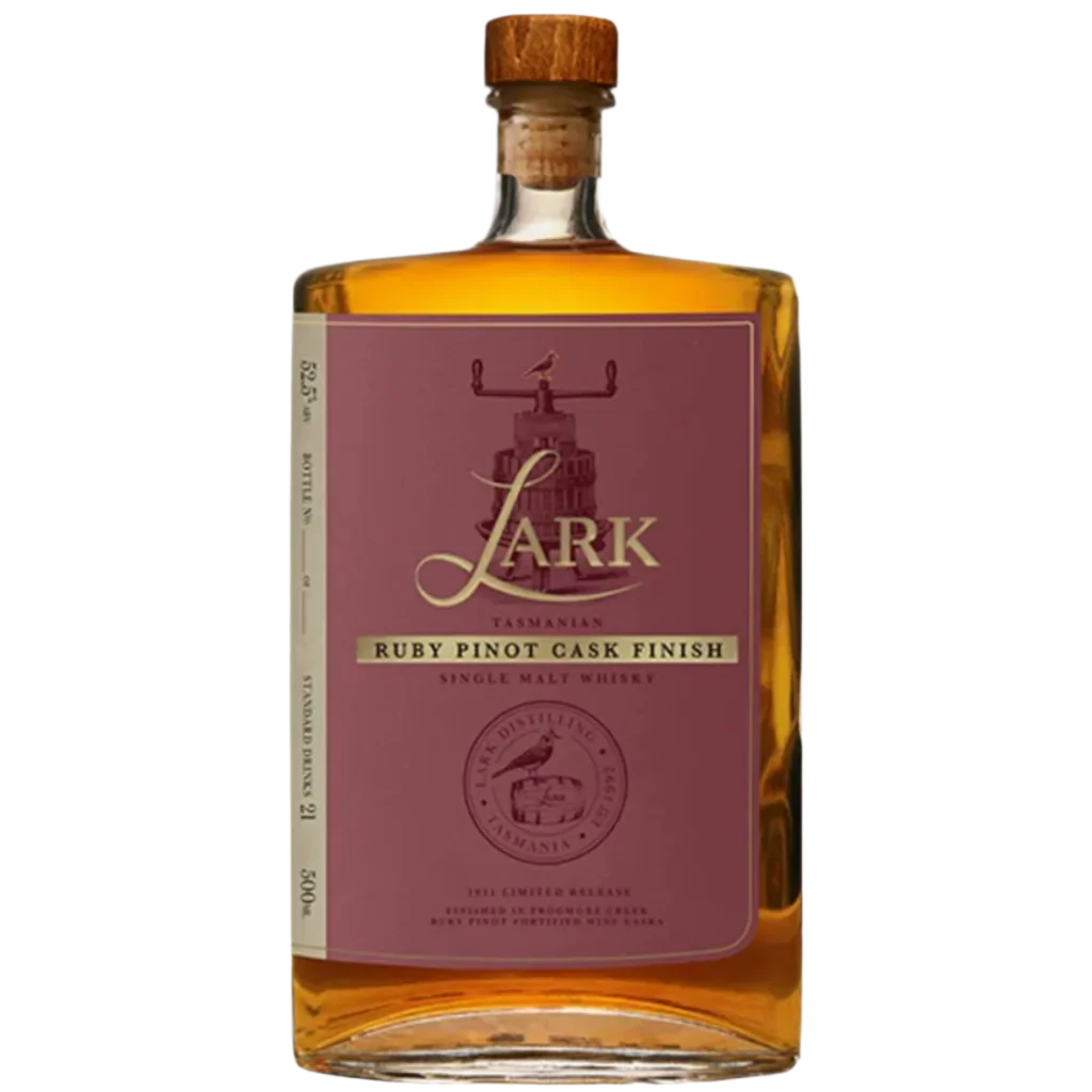 Lark Distillery Ruby Pinot Cask Finsih Single Malt Whisky 500mL