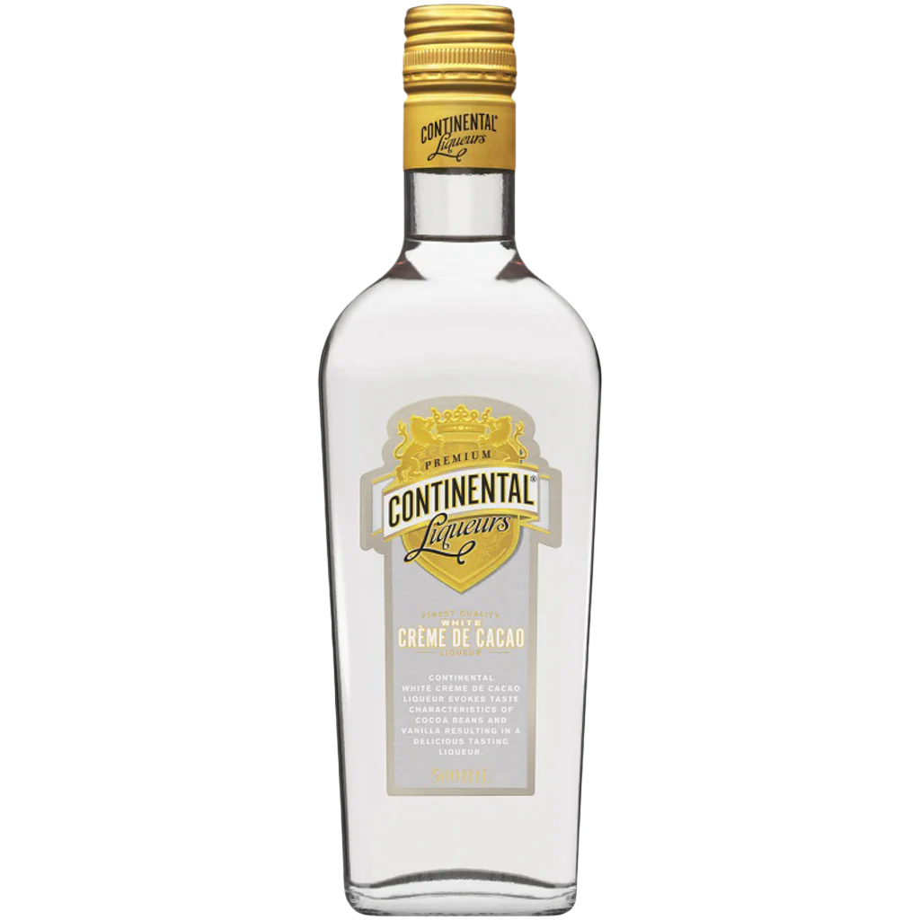 Continental Liqueurs White Creme De Cacao 500mL