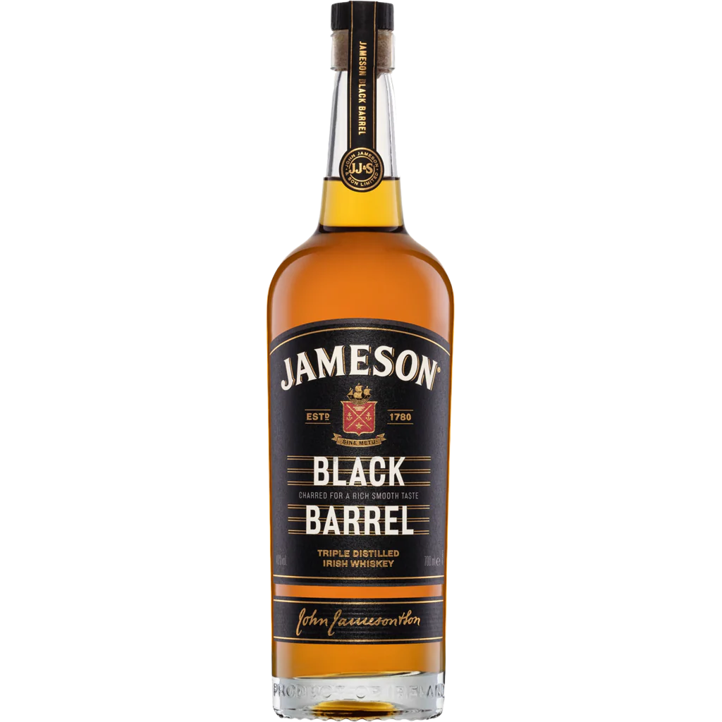 Jameson Black Barrel Triple Distilled Whiskey 700mL