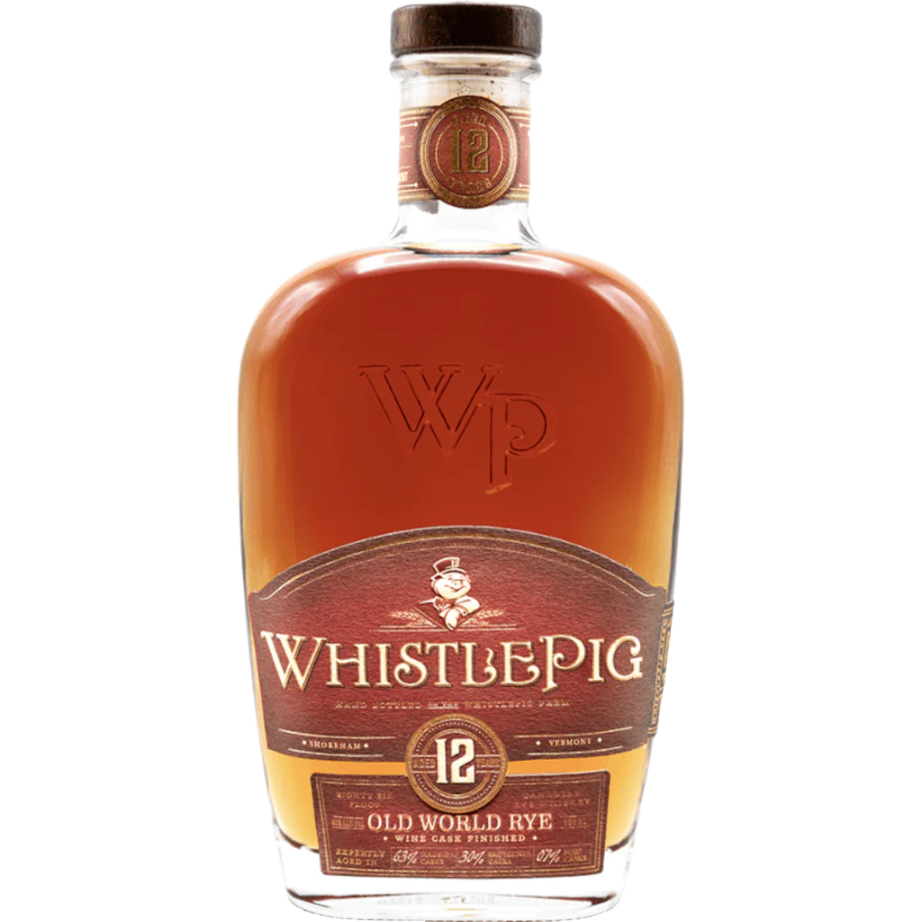 Whistle Pig Old World Rye Whiskey 12 Y/O 750mL