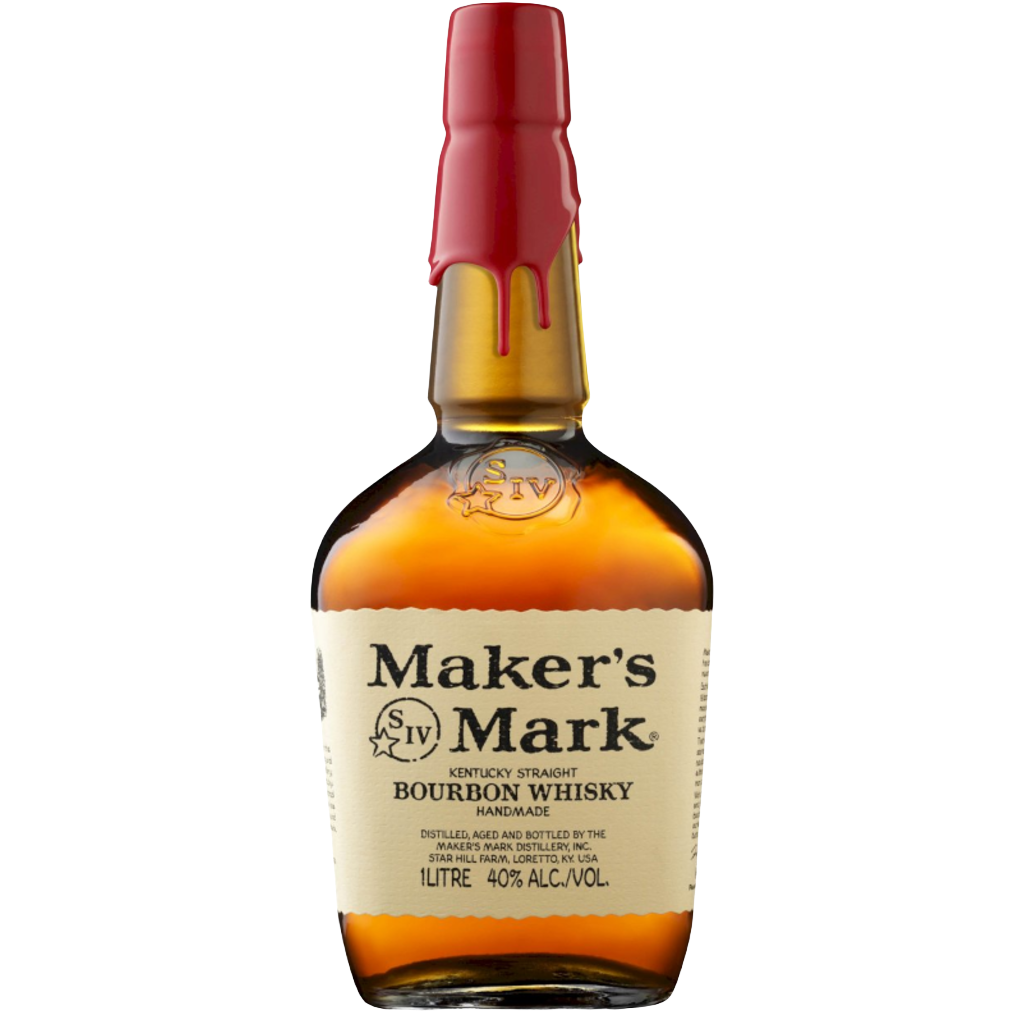 Maker's Mark Kentucky Straight Bourbon Whisky 1l