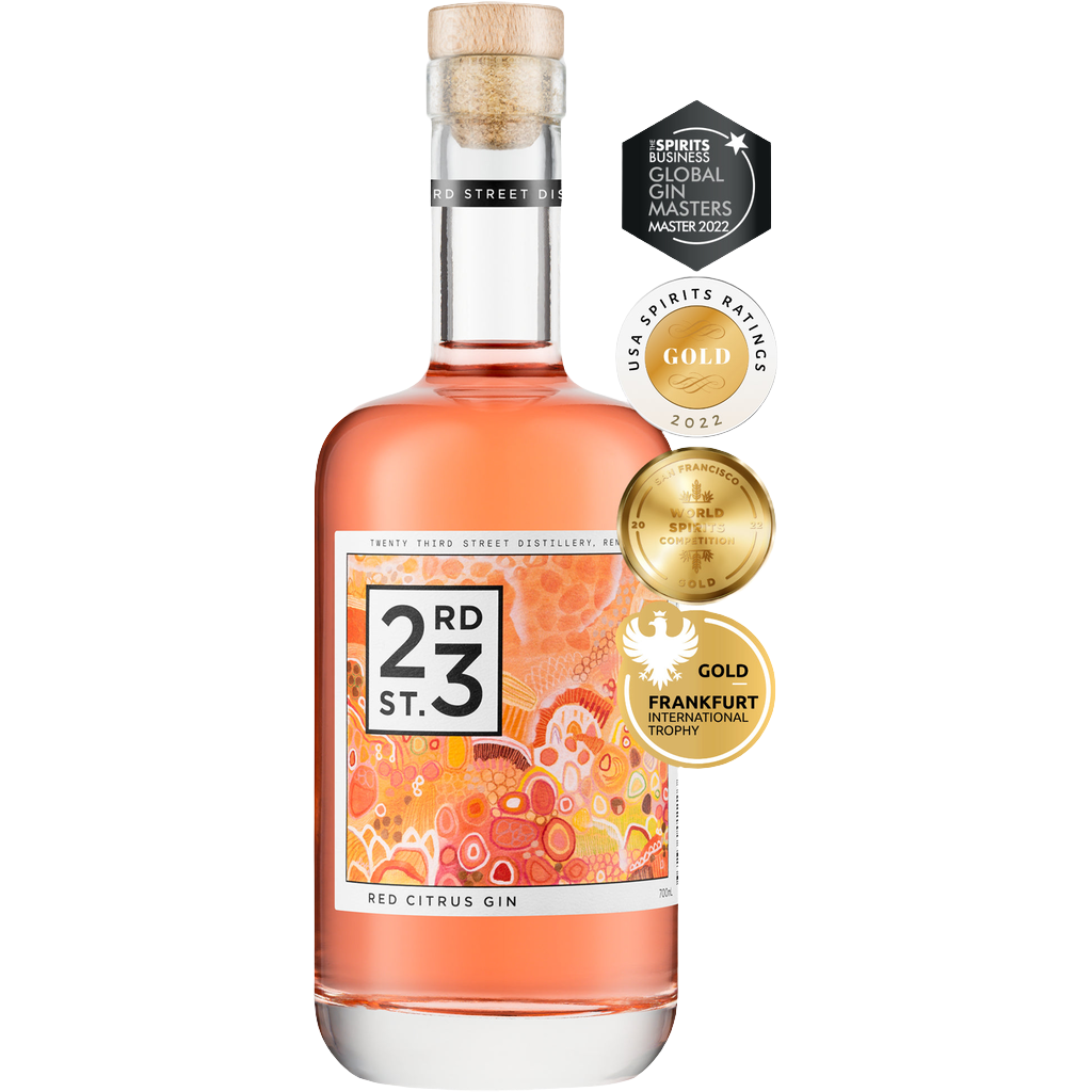 23rd Street Distillery Red Citrus Gin 700ml