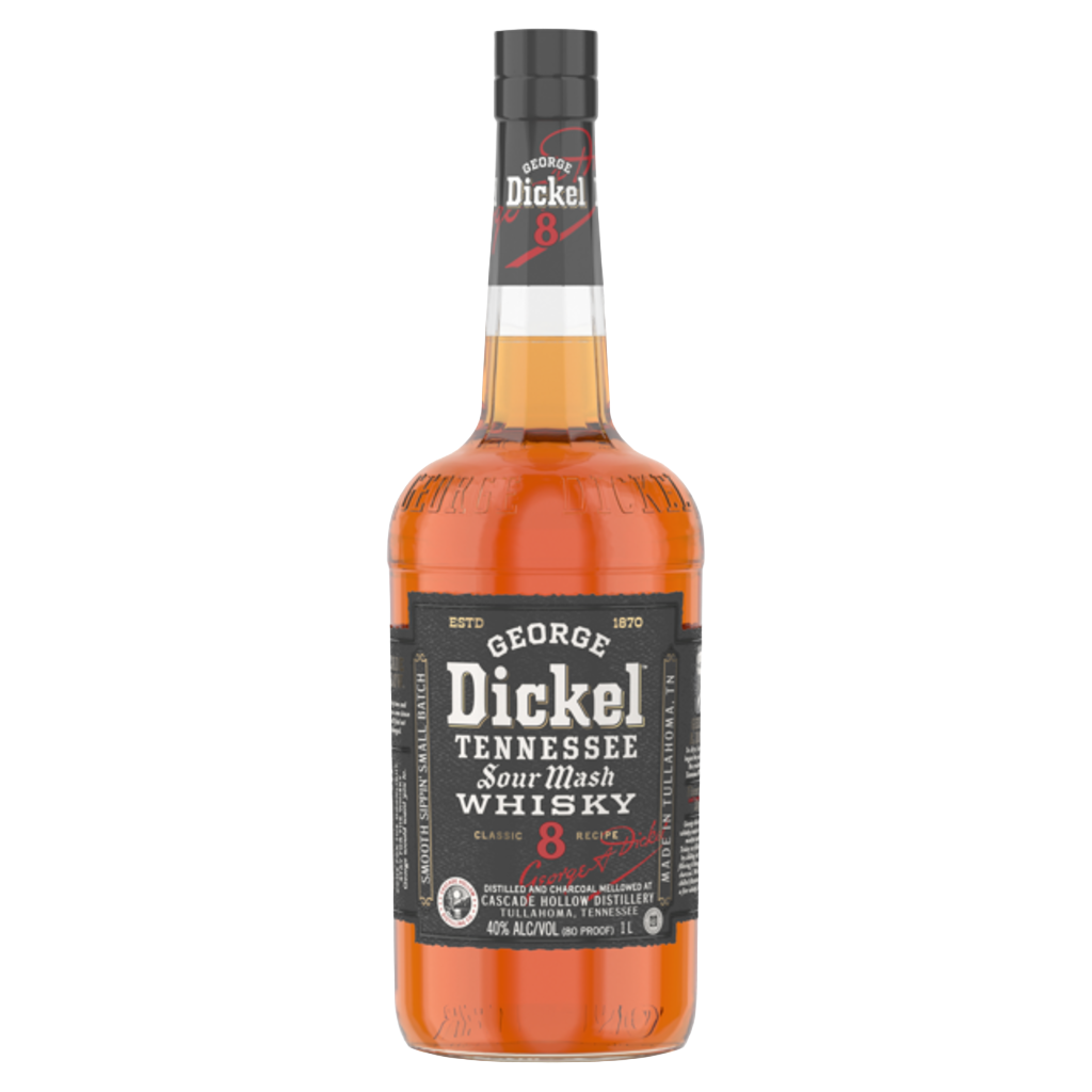 George Dickel No. 8 Tennessee Sour Mash Whisky 1l