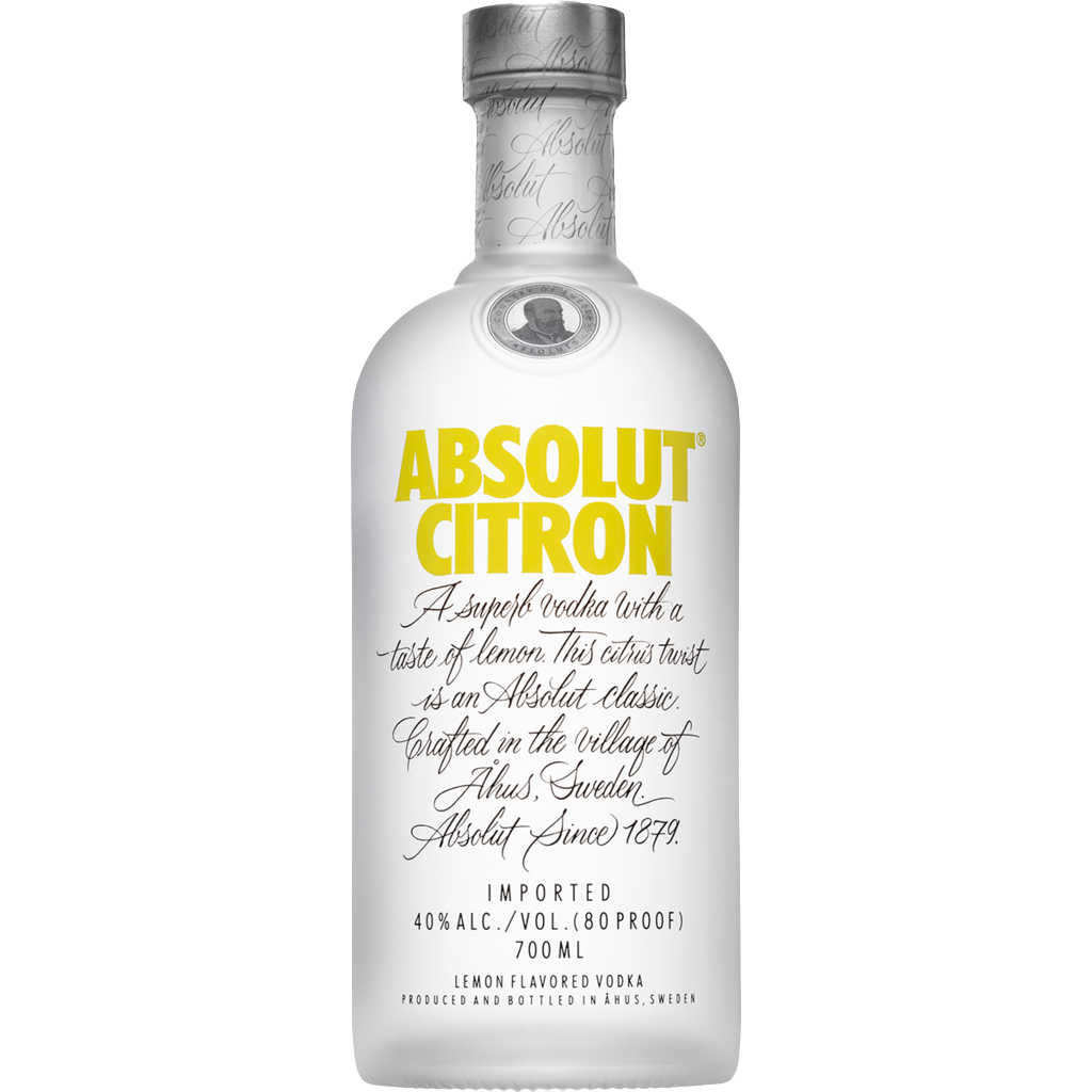 Absolut Citron Vodka 700ml