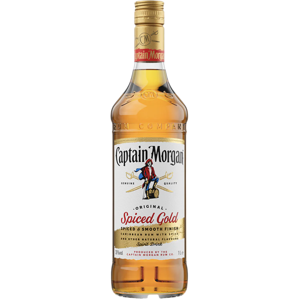 Captain Morgan Spiced Gold Rum 1L