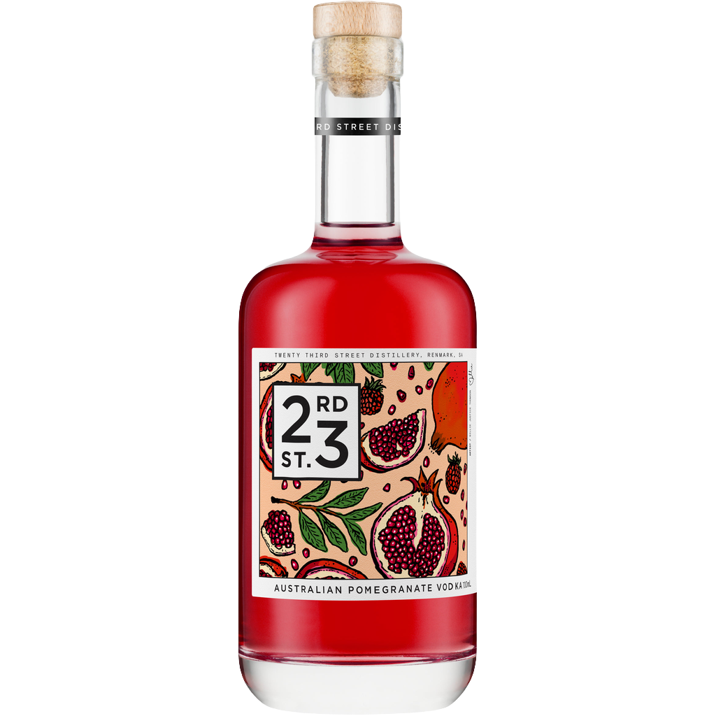 23rd Street Pomegranate Vodka 700ml