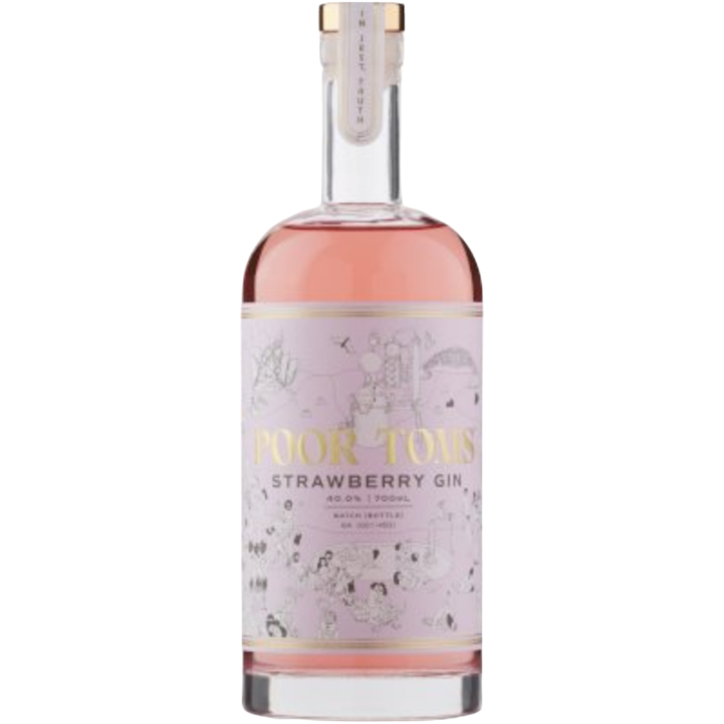 Poor Toms Strawberry Gin 700ml