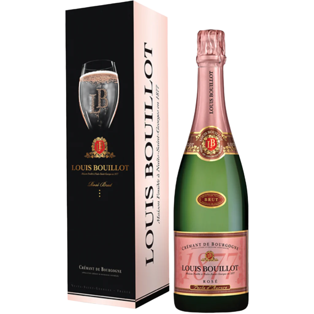 Louis Bouillot Perle d'Aurore Rosé de Presse Gift Box NV