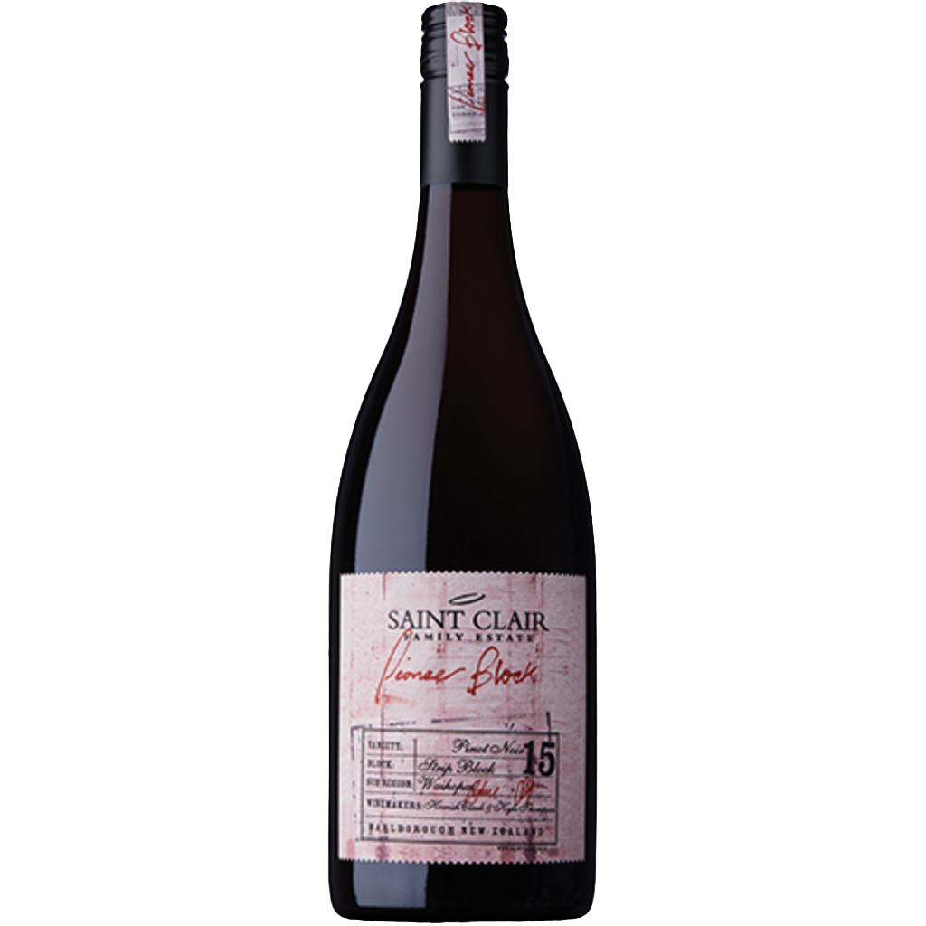 2020 Saint Clair Family Estate Pioneer Block 15 Strip Block Pinot Noir