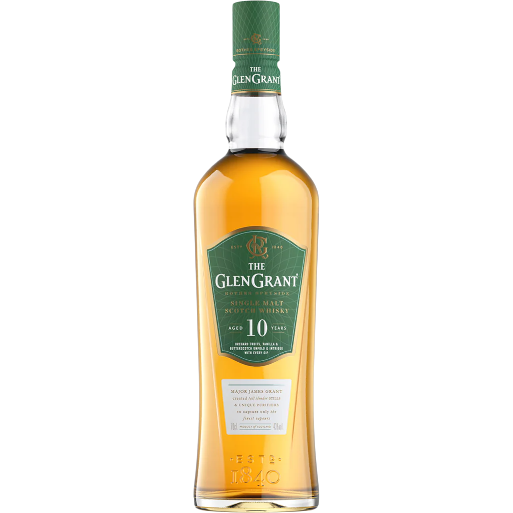 The Glen Grant Single Malt Scotch Whisky 10 Y/O 700mL