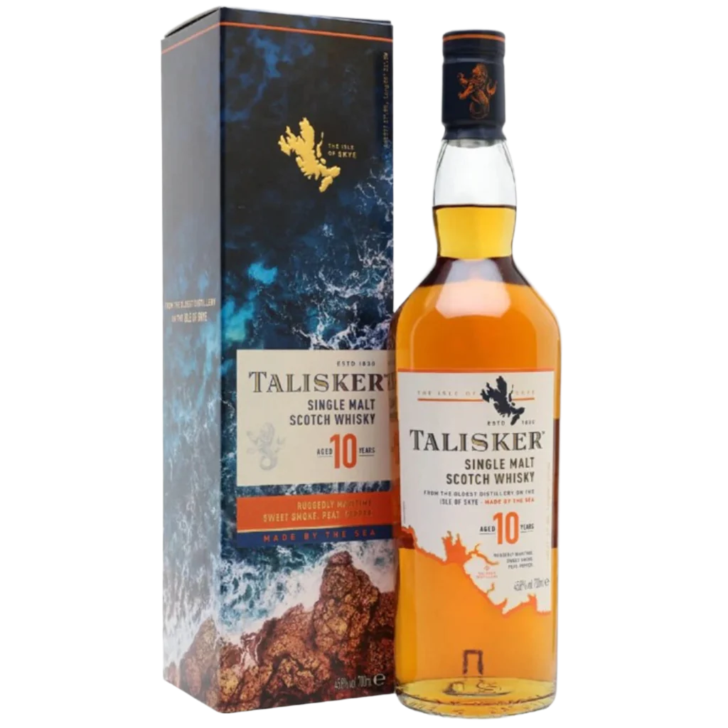 Talisker Single Malt Scotch Whisky 10 Y/O 700mL