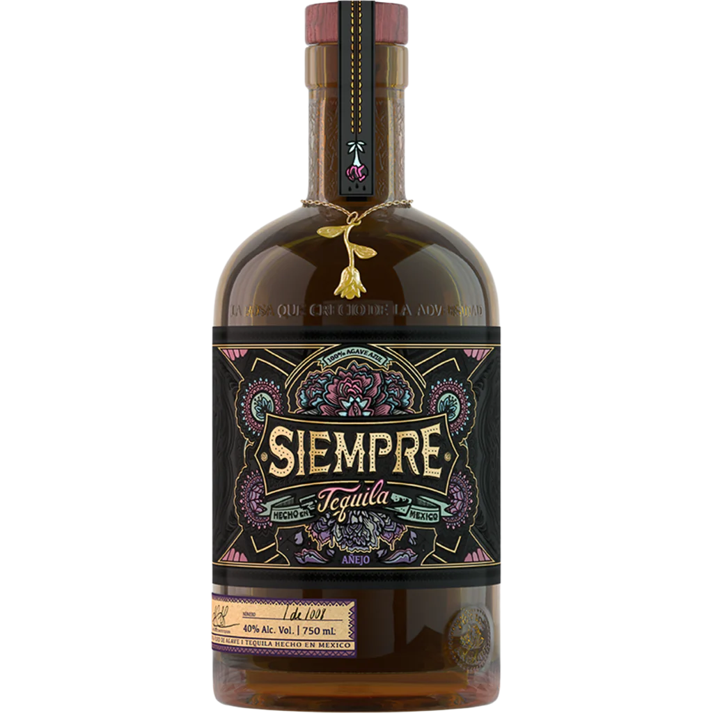 Siempre Tequila Anejo 700mL