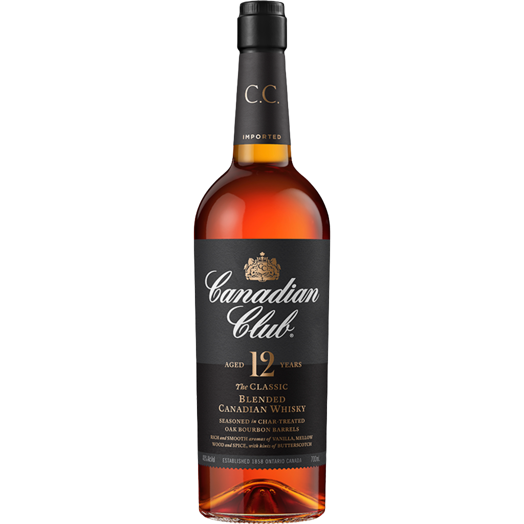 Canadian Club Blended Canadian Whisky 12 Y/O 700ml