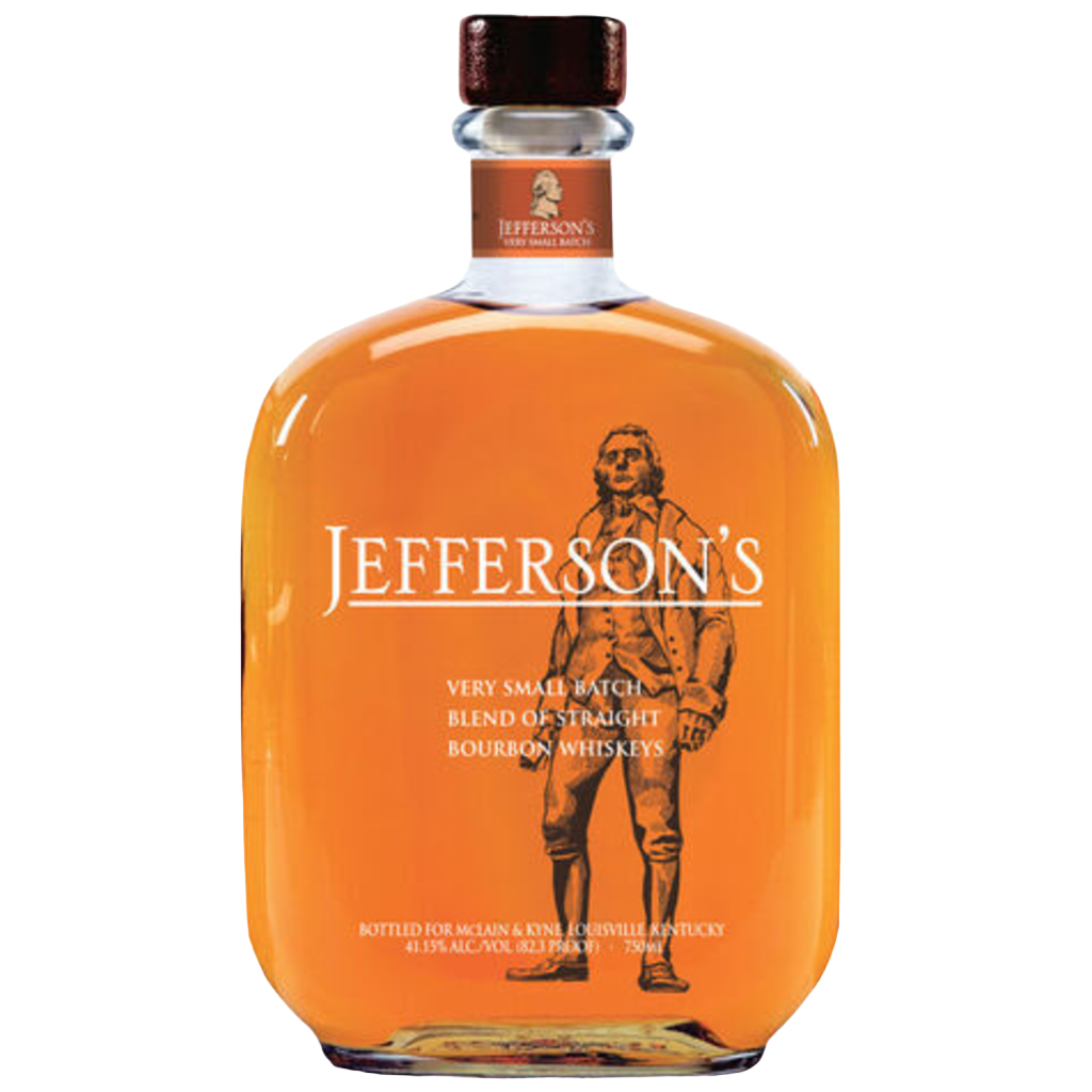 Jeffersons Very Small Batch Blend Of Straight Bourbon Whiskeys 750ml