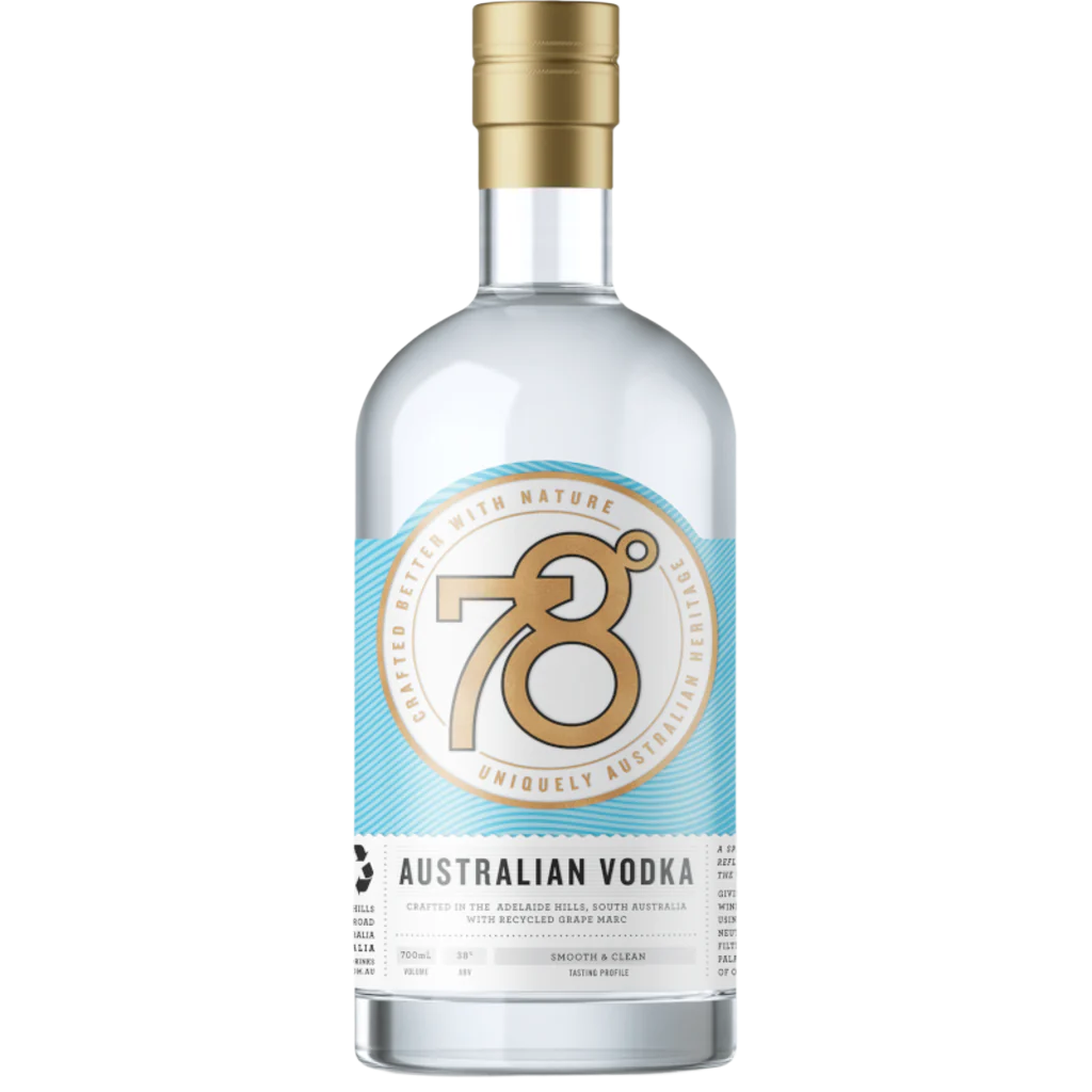 AHD 78 Degrees Vodka 700mL