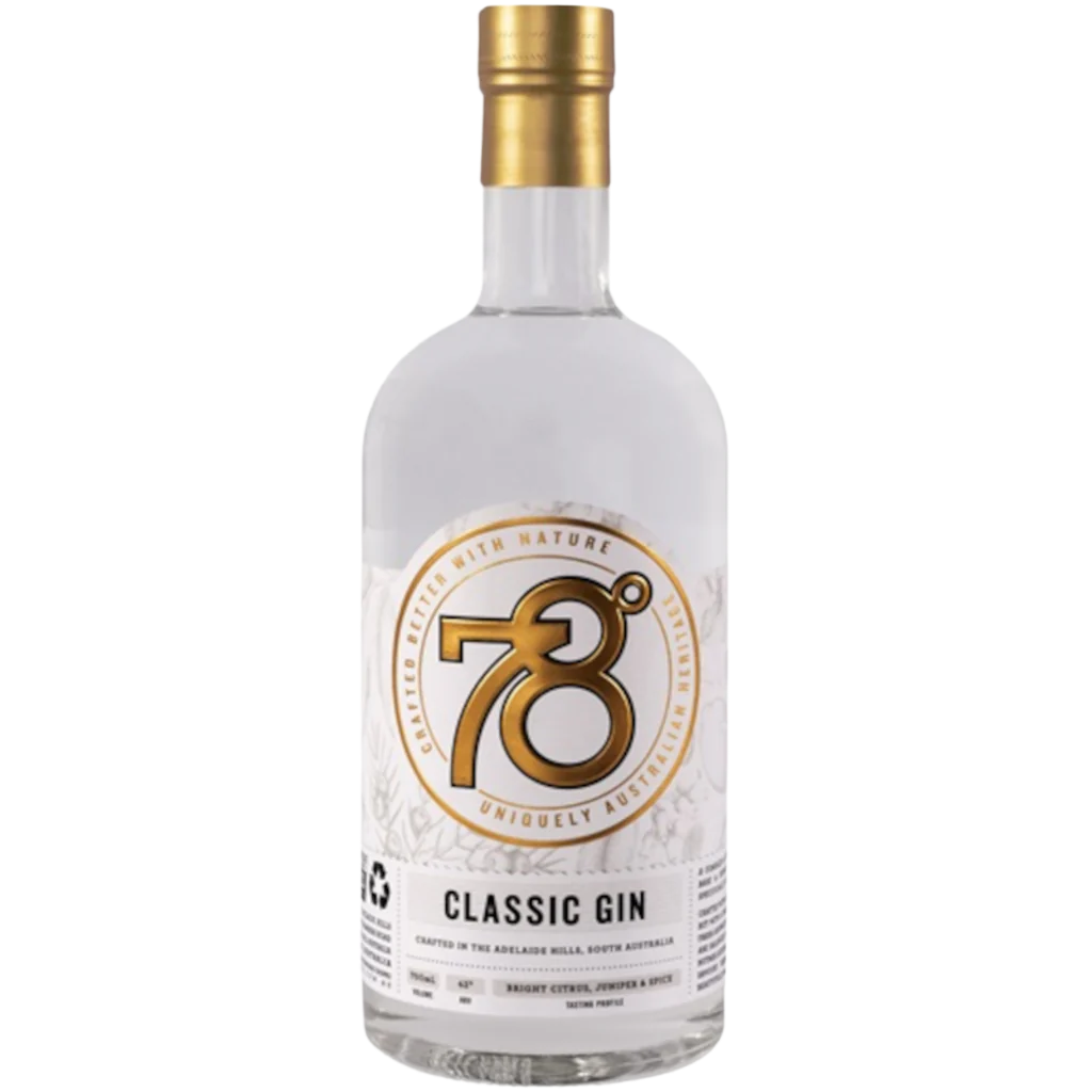 AHD 78 Degrees Classic Gin 700mL