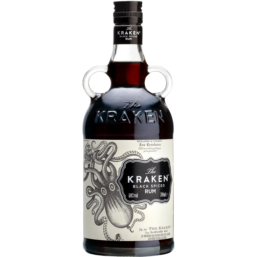 The Kraken Black Spiced Rum 700ml