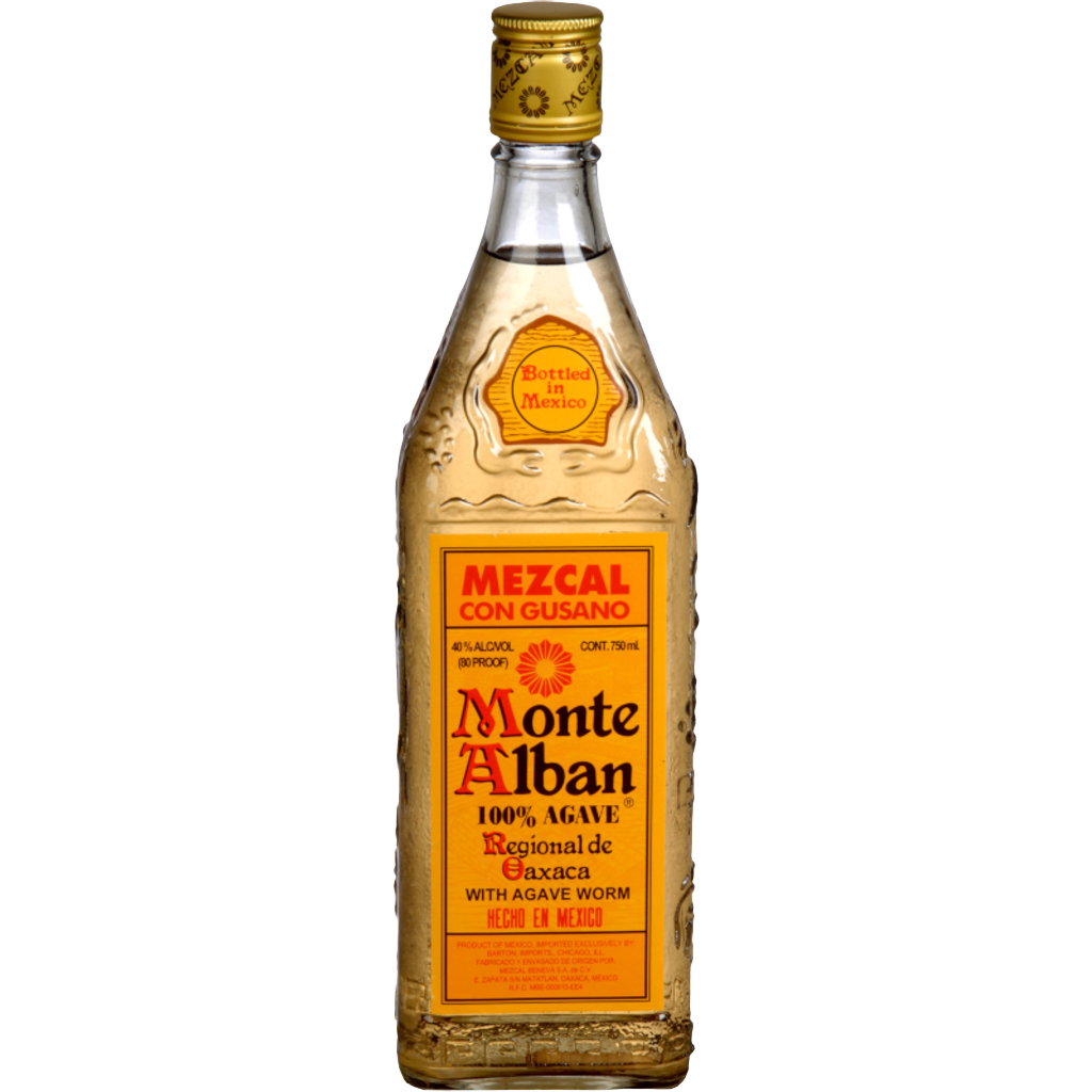 Monte Alban Mezcal Con Gusano 700ml