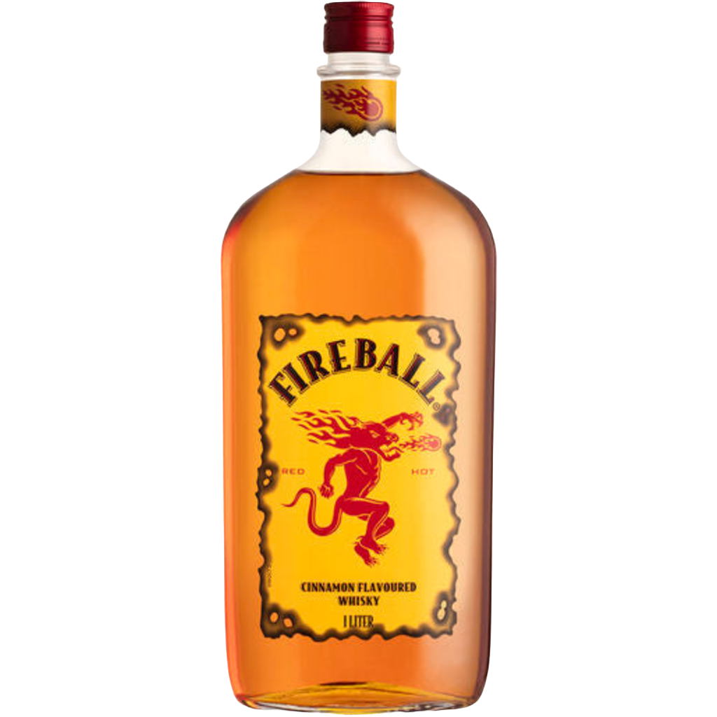 Fireball Cinnamon Flavoured Whisky 1l