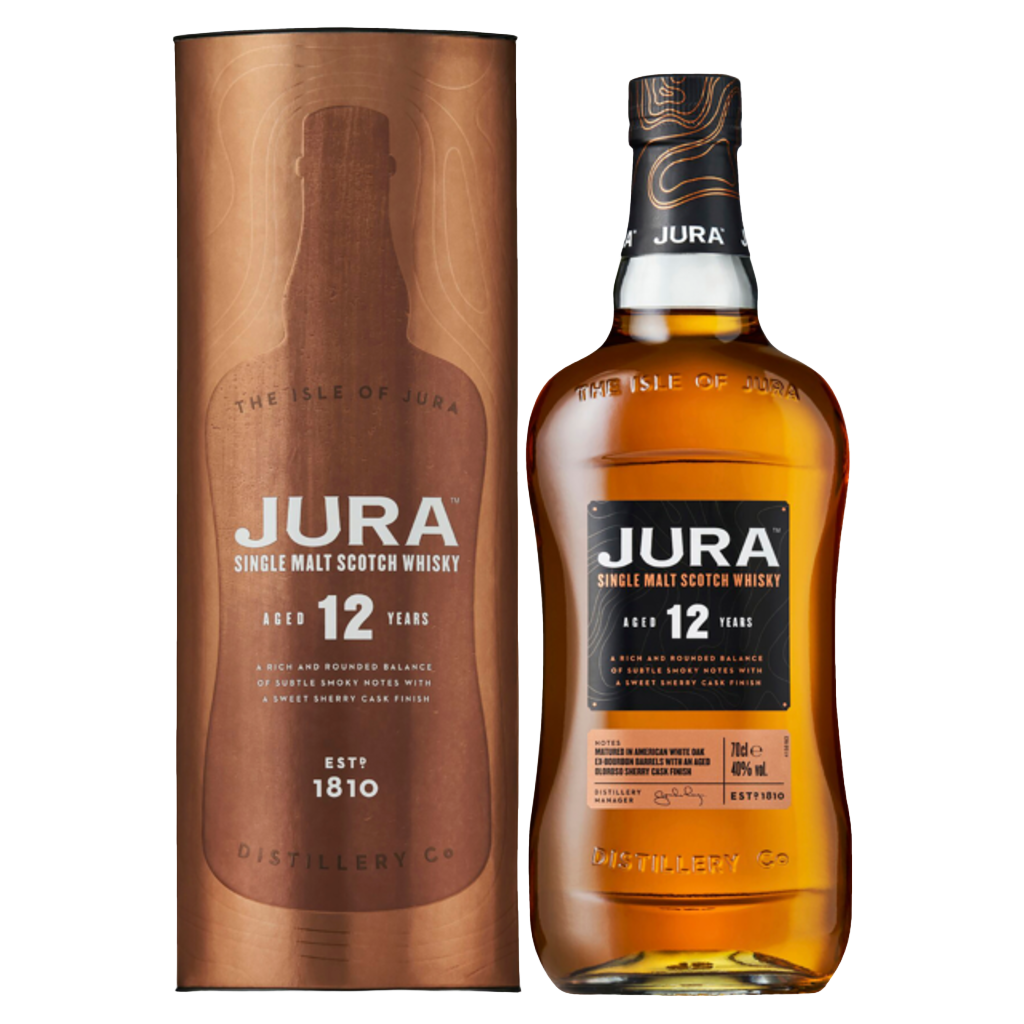 Jura Single Malt Scotch Whisky 12 Y/O 700ml