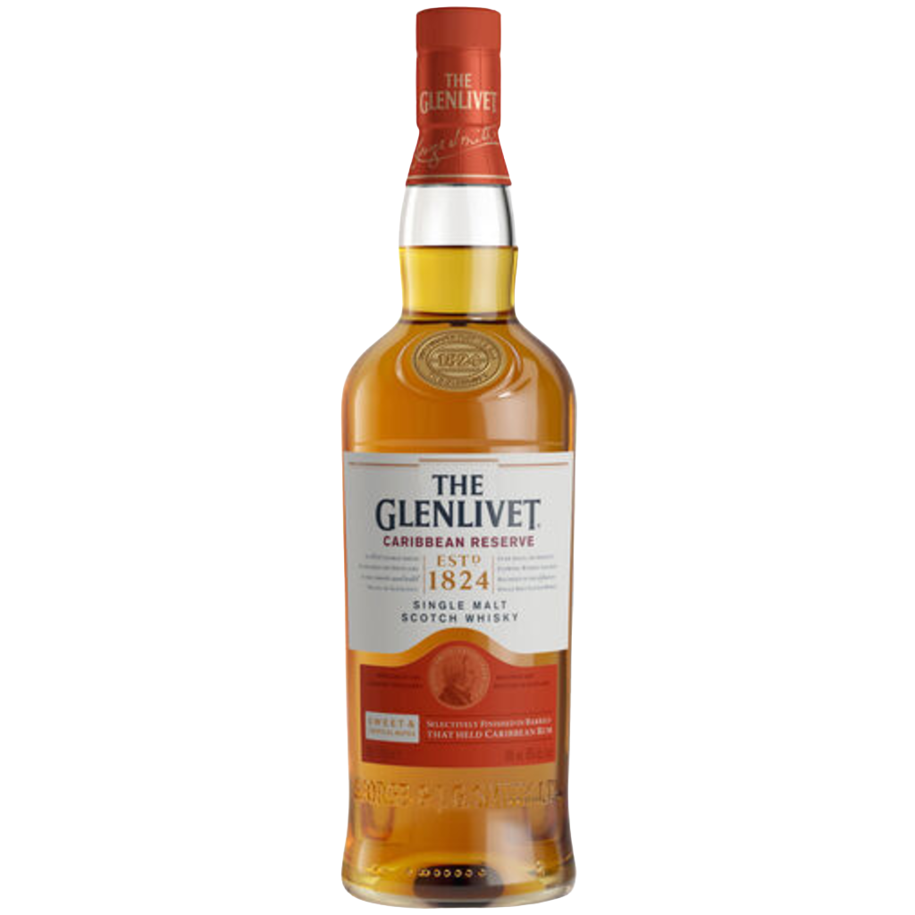 The Glenlivet Caribbean Reserve Single Malt Scotch Whisky 700ml