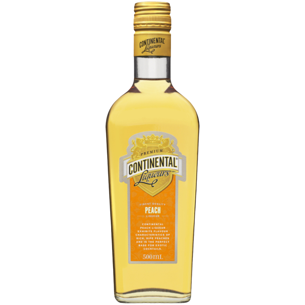 Continental Liqueurs Peach 500ml