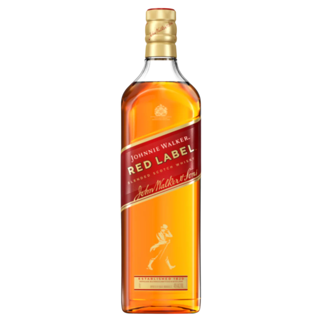 Johnnie Walker Red Label Blended Scotch Whisky 1L