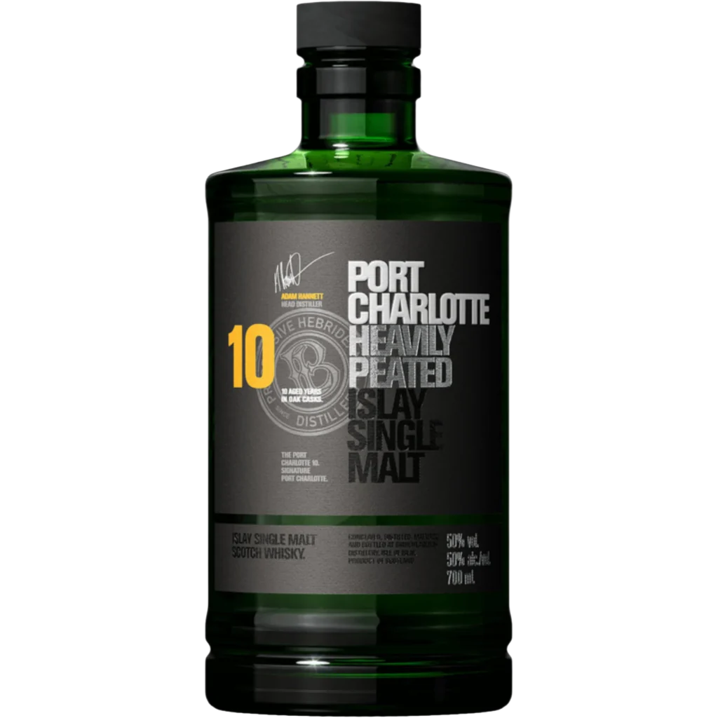 Port Charlotte Heavily Peated Islay Single Malt Whisky 700mL