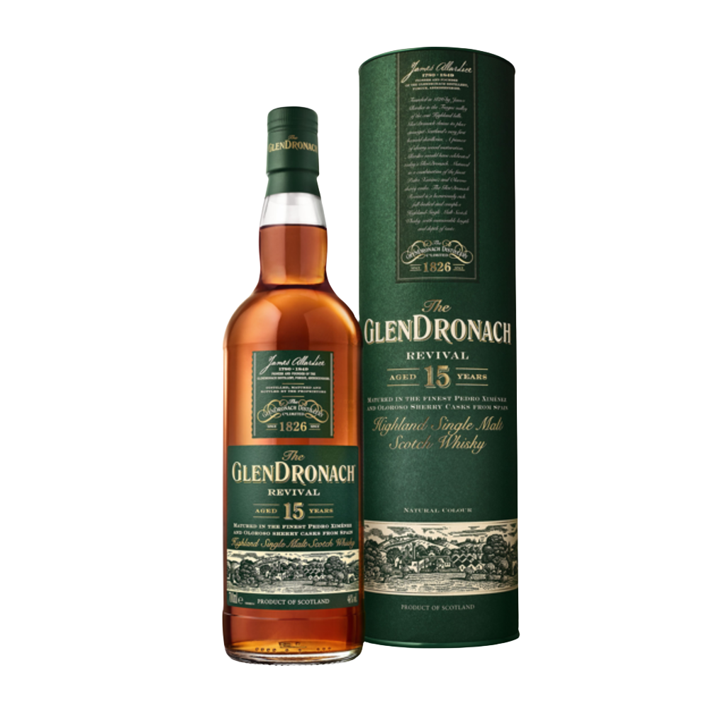 The Glendronach Revival Highland Single Malt Scotch Whisky 15 Y/O 700ml