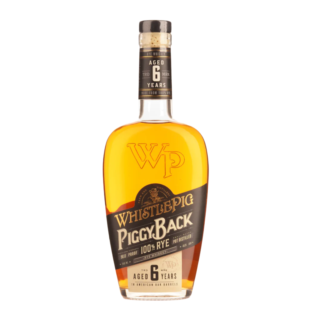 Whistle Pig Piggyback Rye Whiskey 6 Y/O 90 Proof 700mL