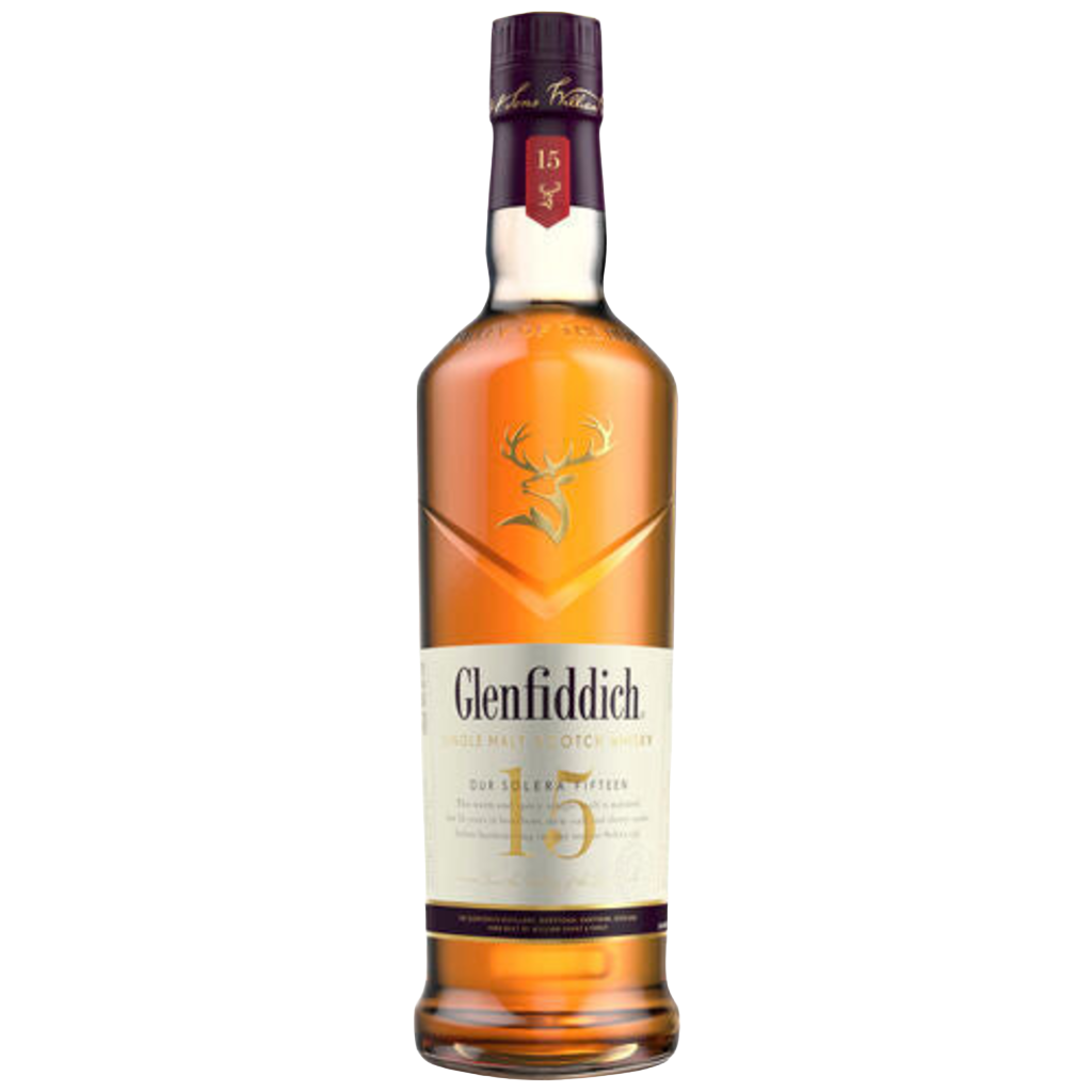 Glenfiddich Bourbon Barrel Single Malt Whisky 15 Y/O 700ml