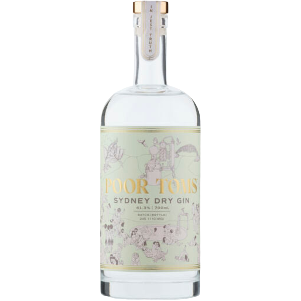 Poor Toms Sydney Dry Gin 700ml