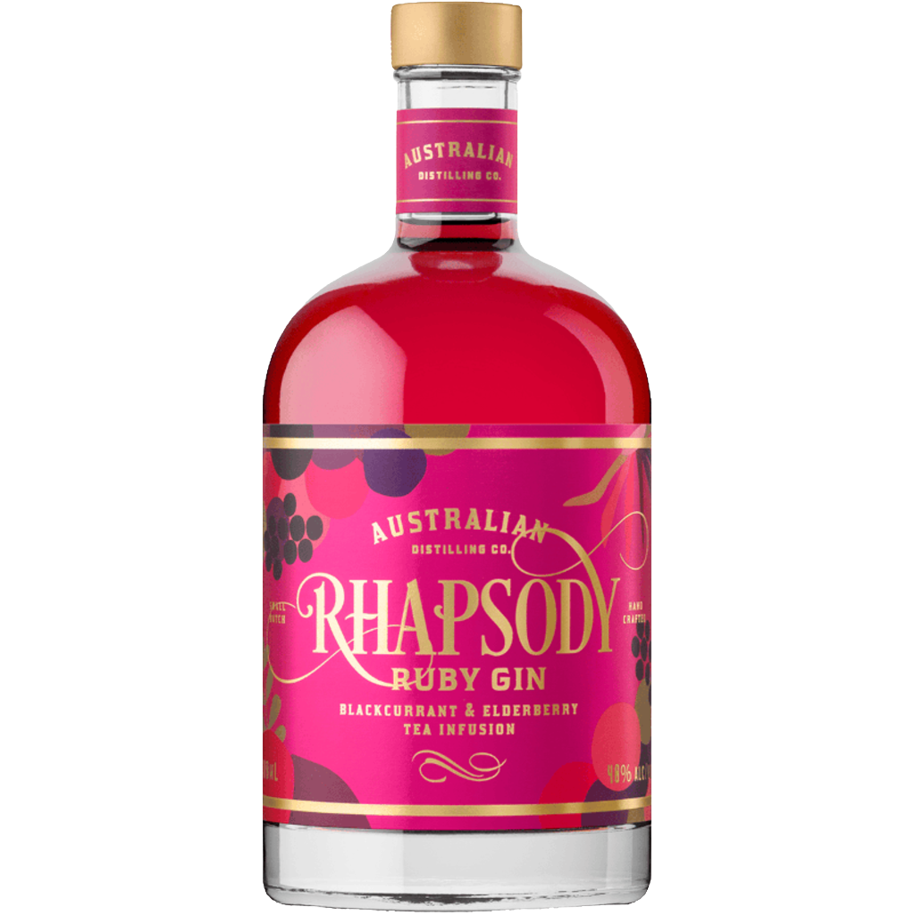 Rhapsody Ruby Blackcurrant & Elderberry Gin 700ml