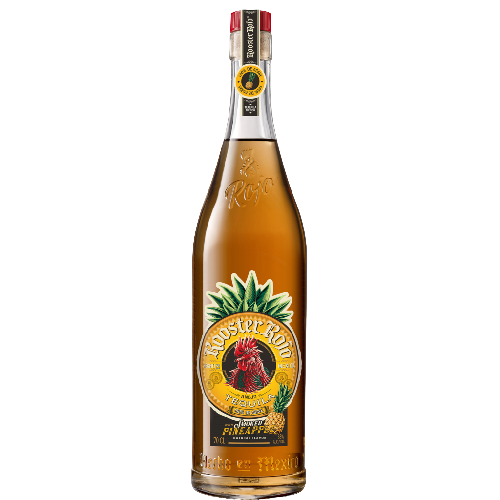 Rooster Rojo Smoked Pineapple Tequila 700ml